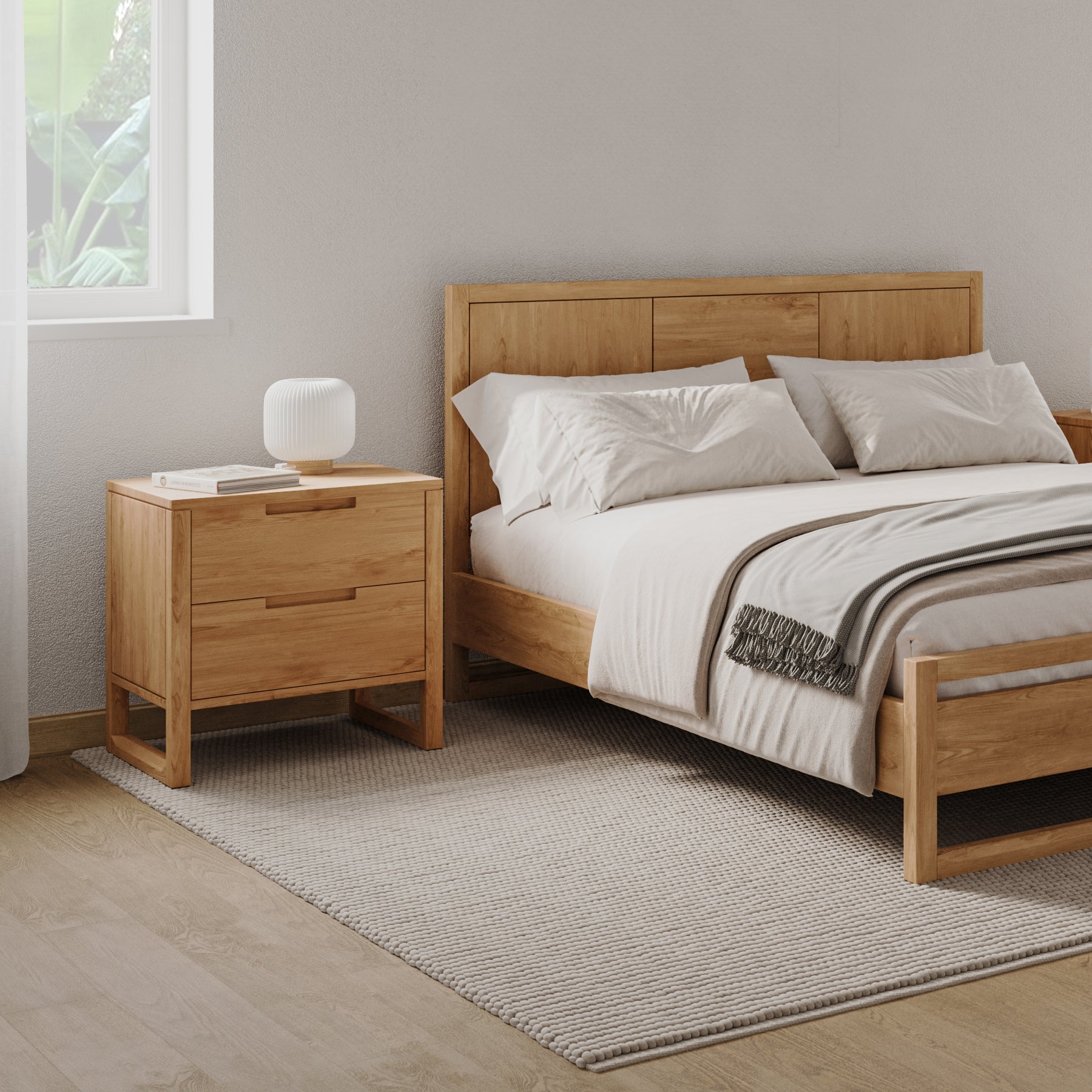 Shop Bedside Tables: Made with Oak & Walnut | IconByDesign
